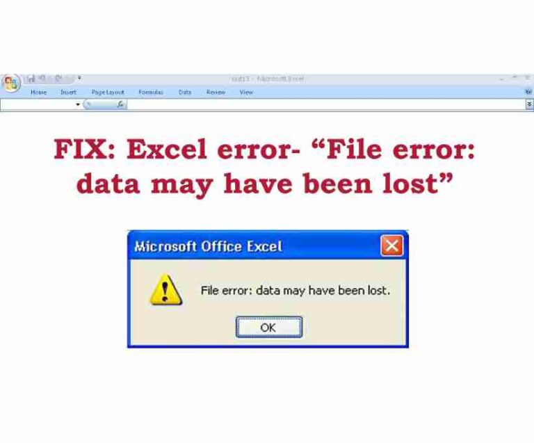 XLS File Error