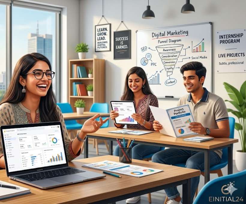 Digital Marketing Course with Internship in Sangam Vihar delhi India
