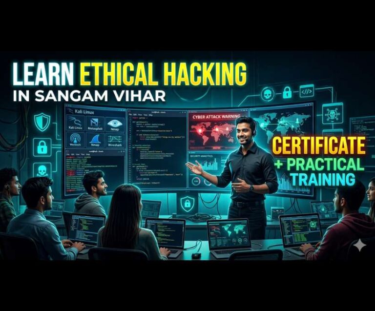 Ethical Hacking Course with Certificate in Sangam Vihar delhi india
