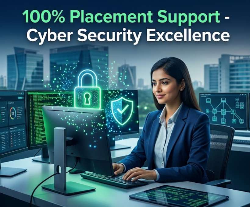 Placement Support Cyber Security Course in Delhi